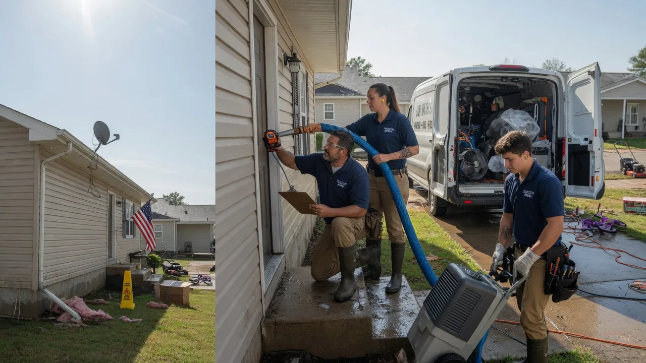 Ceiling Water Damage Restoration in Nancy, KY near me